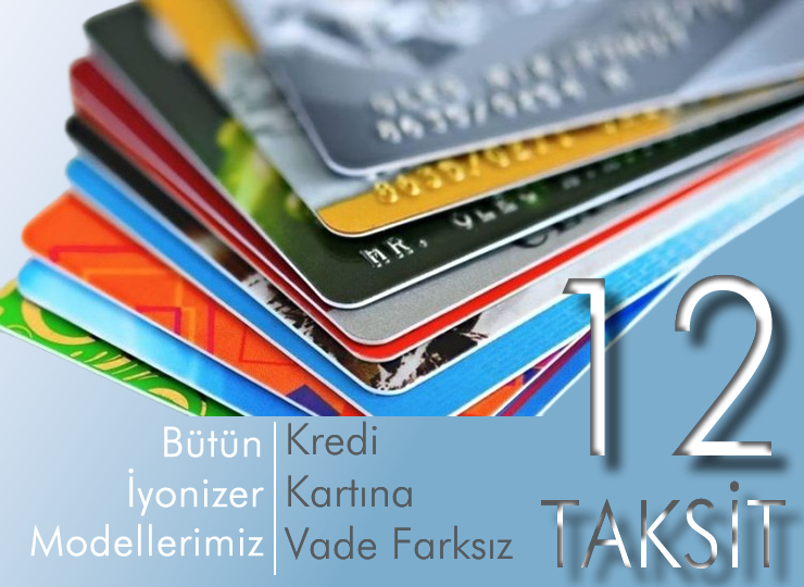 İyonizerler Kredi Kartına Vade Farksız 12 Taksit
