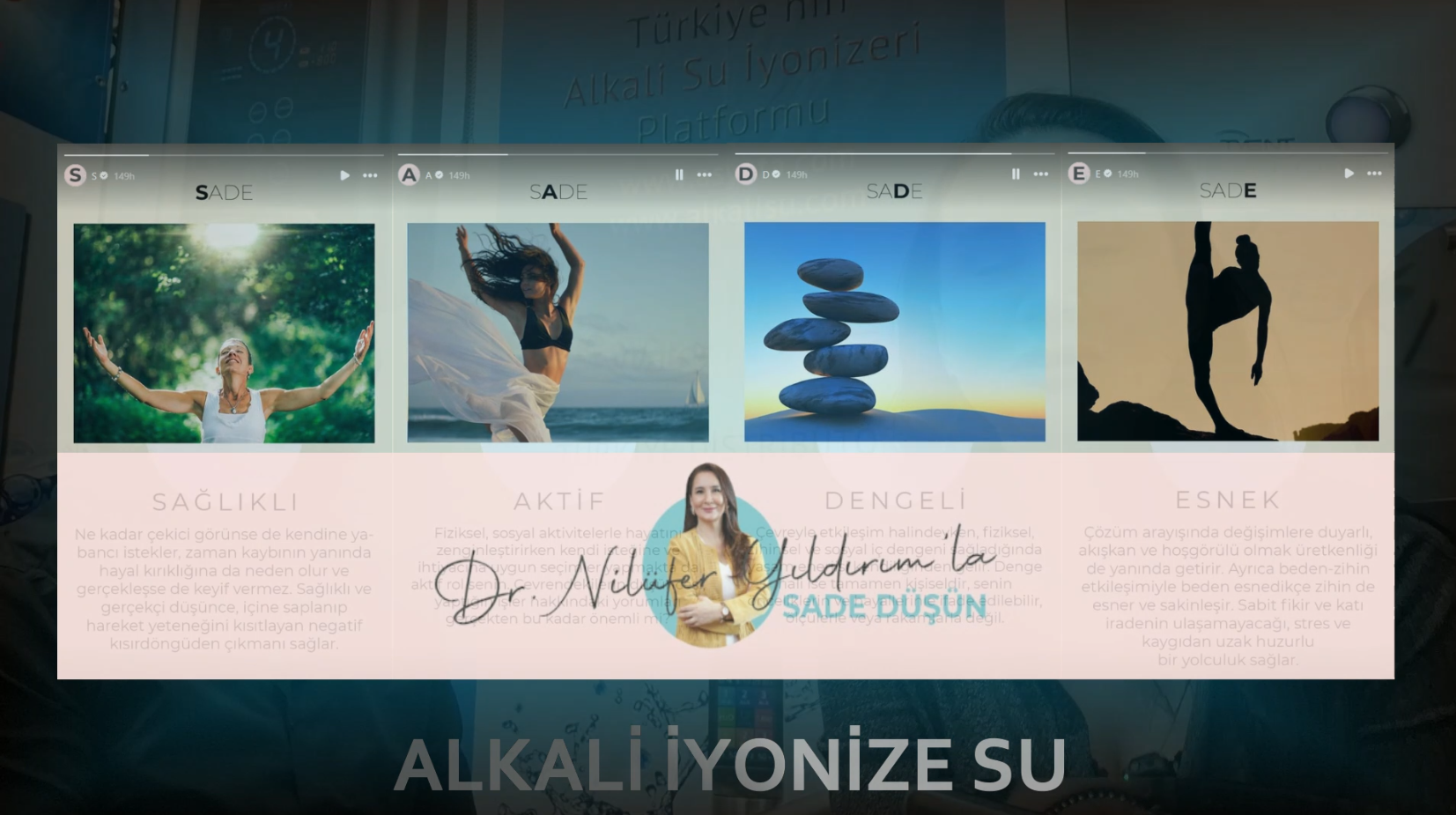 Prof.  Dr.  Nilüfer Yıldırım ile ALKALİ İYONİZE SU