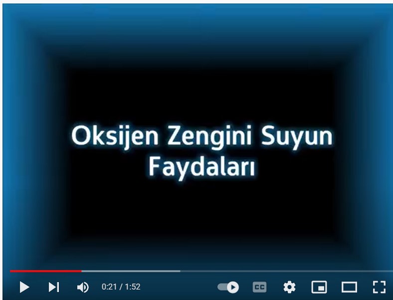 Oksijen Zengini Suyun Faydaları