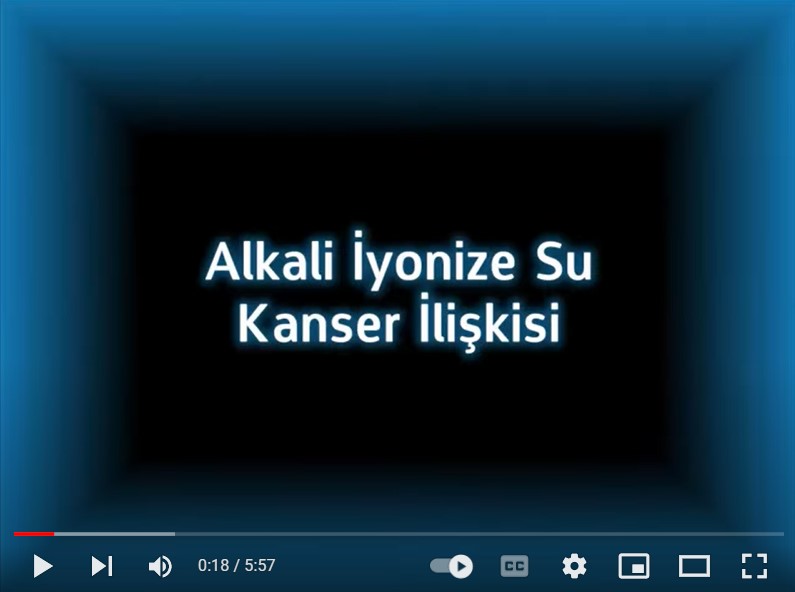 Alkali İyonize Su Kanser İlişkisi