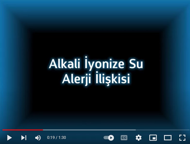 Alkali İyonize Su Alerji İlişkisi