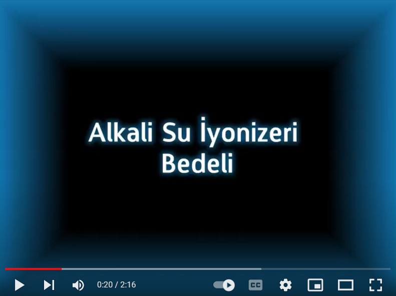 Alkali Su İyonizeri Bedeli