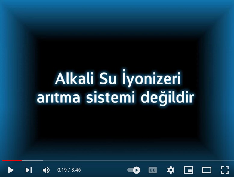 Alkali Su İyonizeri Arıtma Sistemi Değildir