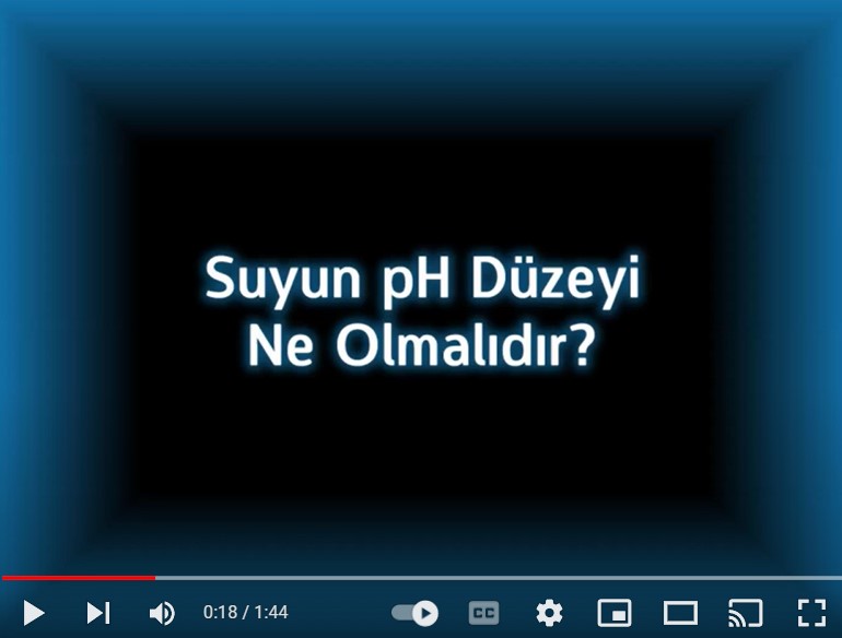 Suyun pH Düzeyi Ne Olmalıdır